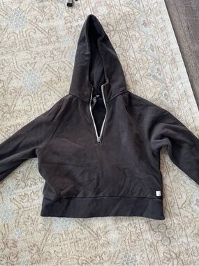 Vuori Acid Wash Black Sweatshirt